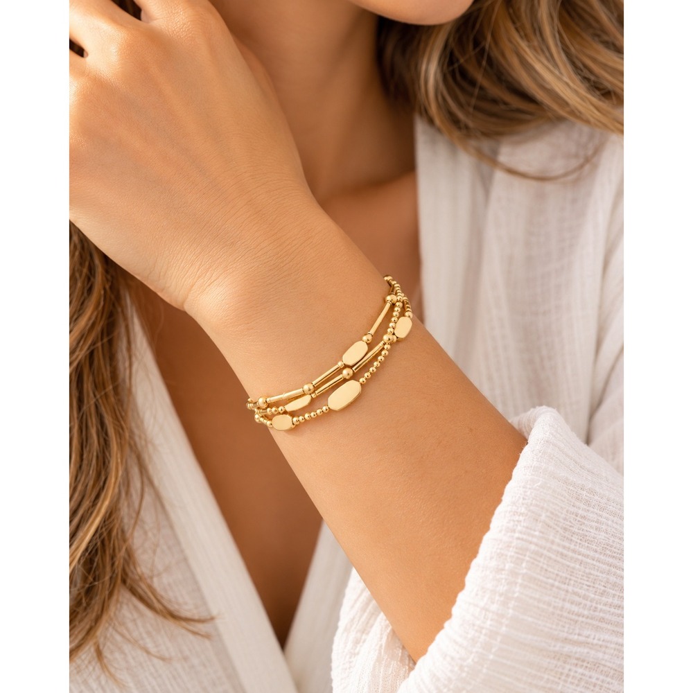Kendra Scott Chantal Bracelet in Gold / NWT with Box & Dustbag / Gift Ready!